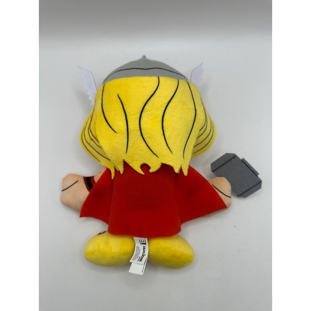 Bleacher Creatures 10" Marvel Kuricha Thor Plush with Hammer 2021 - Picture 2 of 13